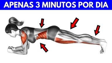 28 DIAS para PERDER BARRIGA e DEFINIR GLUTEOS (PRANCHA) Exercício Para Barriga, Glúteos e Costas