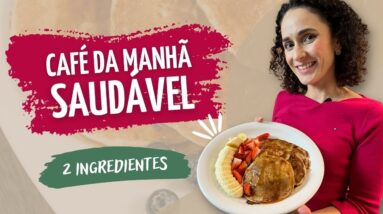 A PANQUECA GOSTOSA E SAUDÁVEL QUE EU COMO TODOS OS DIAS (receita)