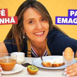 6 receitas de CAFÉ DA MANHÃ saudáveis para emagrecer