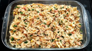 Macarronese de atum - Salada de macarrão fácil e rápida!