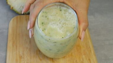 Suco que derrete tudo o que você come durante o dia: Beba duas vezes ao dia!