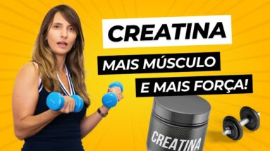 Como crescer tomando CREATINA do jeito certo