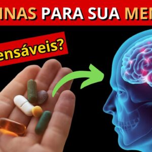 10 MELHORES VITAMINAS PARA A MEMÓRIA e SAÚDE DA MENTE (RECEITA CASEIRA PARA EVITAR a DEMÊNCIA)