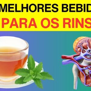 3 MELHORES bebidas naturais para a saúde renal