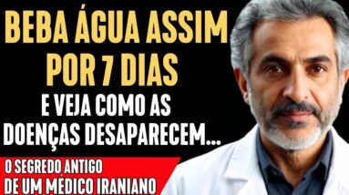 VOU TE REVELAR UM MISTÉRIO.. 99% das pessoas NÃO SABEM beber ÁGUA! Como recuperar a saúde com água