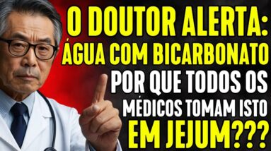 🥛 Apenas 1 copo de ÁGUA COM BICARBONATO DE SÓDIO fará ISTO ao seu CORPO