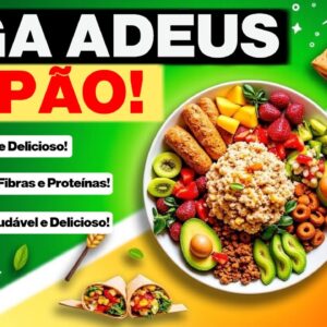 🔥 SUBSTITUA O PÃO! 9 ALTERNATIVAS SAUDÁVEIS PARA REVOLUCIONAR SEU DIA!