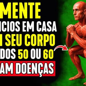 6 EXERCÍCIOS FÁCEIS que CURAM O CORPO após os 50 para FAZER EM CASA