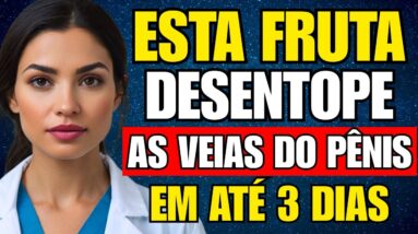 As ÚNICAS 8 FRUTAS que ENCHEM o PÊNIS de SANGUE depois dos 50!