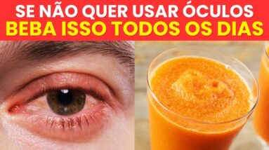 MELHORE a VISÃO com essa BEBIDA Deliciosa, seu Médico não vai acreditar!!!