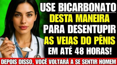 Use bicarbonato de sódio para melhorar a circulação e a intimidade após os 60