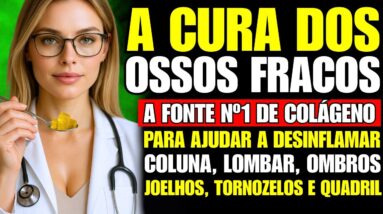 CHEGA DE INFLAMAÇÃO! 5 Alimentos para Mais COLÁGENO nas suas PERNAS e ARTICULAÇÕES