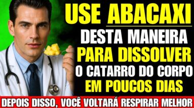 Use abacaxi para limpar os pulmões e eliminar o catarro da garganta de forma natural