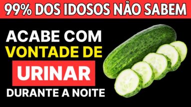 IDOSOS: 3 Melhores Vegetais para Parar a Vontade de Urinar à Noite (Alívio da Noctúria!)