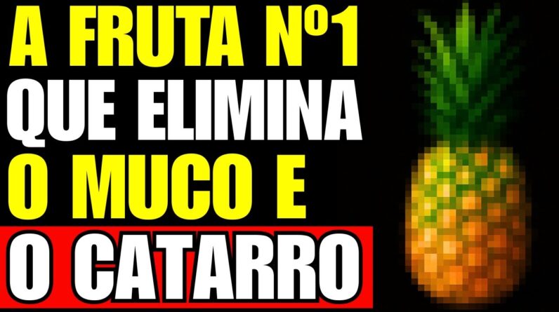 FRUTA #1 que ELIMINA o Excesso de MUCO e CATARRO na GARGANTA (COMO TOMÁ-LA)