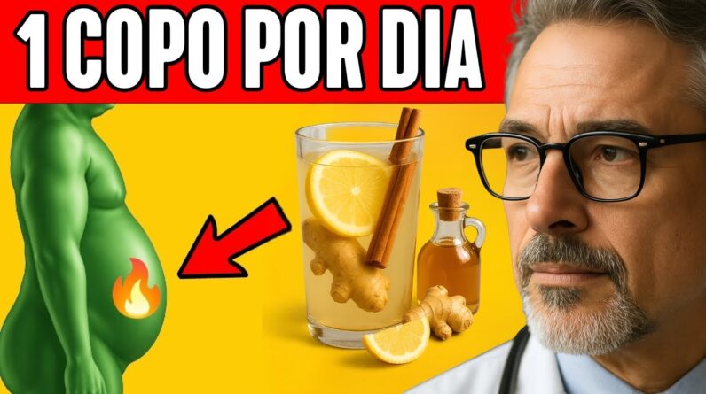 Apenas 1 copo todas as manhãs mata a gordura da barriga em 5 dias