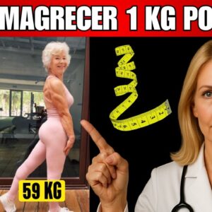 Médica revela segredo da idosa que perdeu 27 kg em um ano