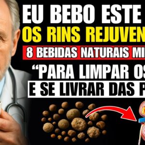 Doenças morrem, Rins voltam a ter 19 anos! Lembre-se: as 8 bebidas mais poderosas para os rins...