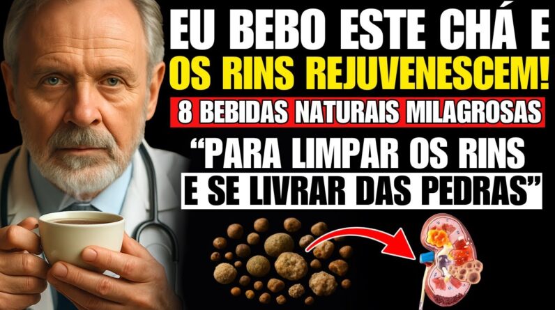 Doenças morrem, Rins voltam a ter 19 anos! Lembre-se: as 8 bebidas mais poderosas para os rins...