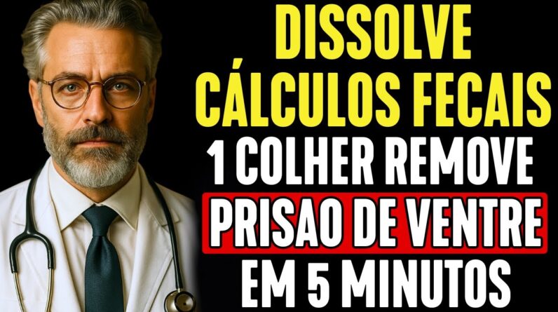 Esta MISTURA faz efeito em 5 minutos! Como se livrar rapidamente da constipação